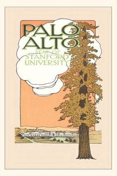 portada Vintage Journal Palo Alto and Stanford University Travel Poster (en Inglés)