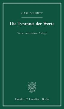 portada Die Tyrannei der Werte. 
