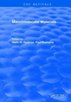 portada Macromolecular Materials (en Inglés)