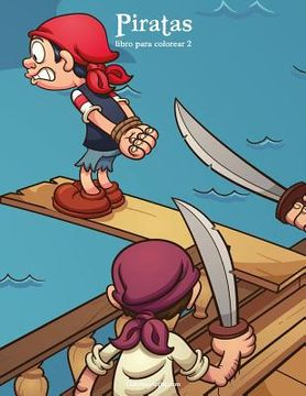 portada Piratas libro para colorear 2