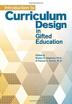 portada Introduction to Curriculum Design in Gifted Education