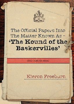 portada the official papers into the matter known as -the hound of the baskervilles dci1435-89 refers