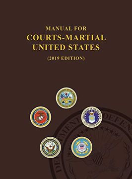 portada Manual for Courts-Martial, United States 2019 Edition Hardcover (in English)