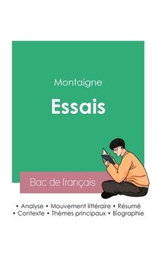 portada Réussir son Bac de français 2023: Analyse des Essais de Montaigne (en Francés)