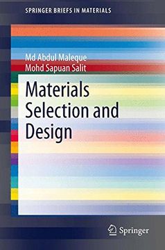 portada Materials Selection and Design (Springerbriefs in Materials) (en Inglés)
