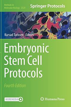 portada Embryonic Stem Cell Protocols (Methods in Molecular Biology, 2520) (en Inglés)