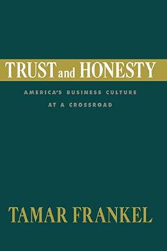 portada Trust and Honesty: America's Business Culture at a Crossroad (en Inglés)