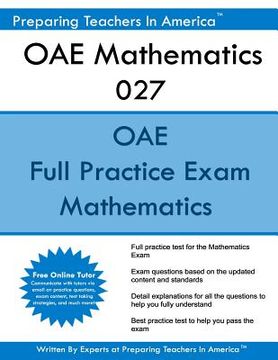 portada OAE Mathematics 027: OAE Math Study Guide