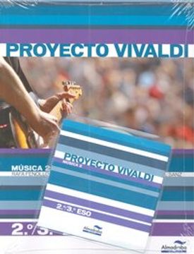 portada Música 2. 2º/3º ESO (Proyecto Vivaldi) (Libros de texto) (in Spanish)