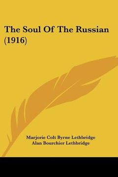 portada the soul of the russian (1916) (en Inglés)