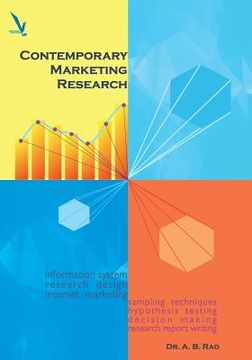 portada Contemporary Marketing Research (en Inglés)
