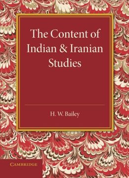 portada The Content of Indian and Iranian Studies (en Inglés)