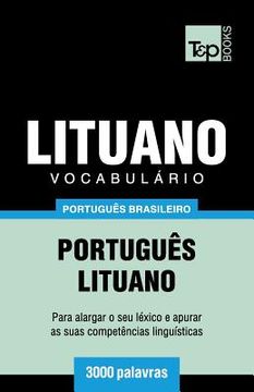 portada Vocabulário Português Brasileiro-Lituano - 3000 palavras