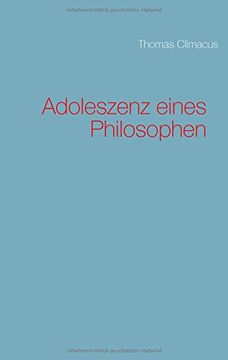 portada Adoleszenz eines Philosophen (German Edition)