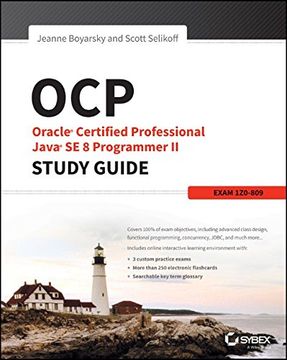 portada Ocp: Oracle Certified Professional Java se 8 Programmer ii Study Guide: Exam 1Z0-809 (en Inglés)