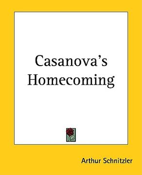 portada casanova's homecoming (in English)