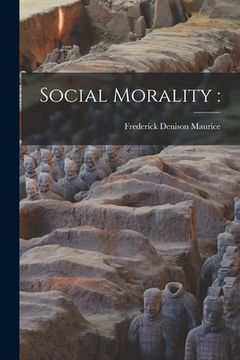 portada Social Morality (en Inglés)