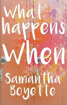 portada What Happens When (in English)