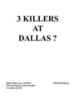 portada 3 Killers at Dallas (en Inglés)