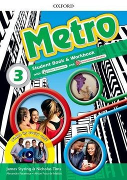 portada Metro Level 3 Student Book and Workbook Pack (en Inglés)