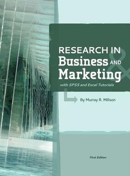 portada research in business and marketing (with spss and excel tutorials) (en Inglés)