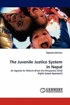 portada the juvenile justice system in nepal (en Inglés)