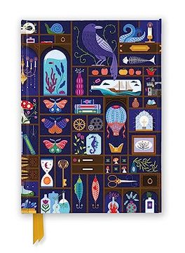 portada Jenny Zemanek: A Cabinet of Curiosities (Foiled Journal) (Flame Tree Notebooks) (in English)