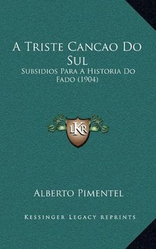 portada Triste Cancao do sul (en Portugués)