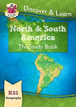 portada New ks2 Discover & Learn: Geography - North and South America Study Book (Cgp ks2 Geography) (en Inglés)