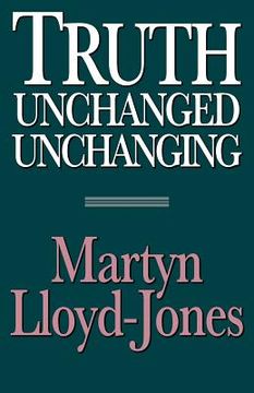 portada truth unchanged, unchanging (in English)