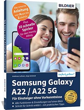portada Samsung Galaxy a22 / a22 5g - für Einsteiger Ohne Vorkenntnisse: Die Verständliche Anleitung für ihr Smartphone (en Alemán)