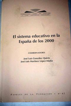 portada El Sistema Educativo en la España de los 2000