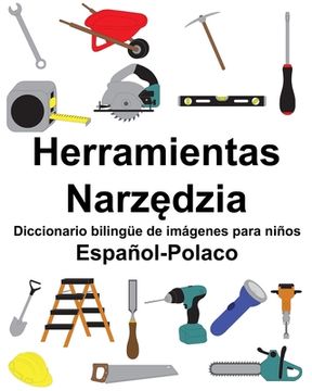 portada Español-Polaco Herramientas/Narzędzia Diccionario bilingüe de imágenes para niños