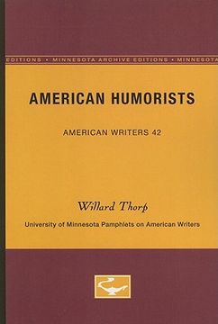 portada american humorists (en Inglés)