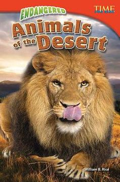 portada endangered animals of the desert (in English)