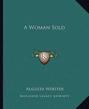 portada a woman sold (en Inglés)