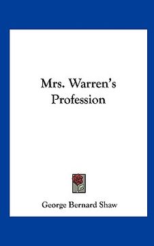 portada mrs. warren's profession