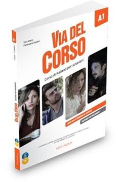 portada Via del Corso: Libro del Professore + cd Audio (2) + dvd Video a1 (en Italiano)