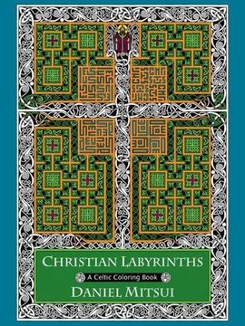 portada Christian Labyrinths: A Celtic Coloring Book