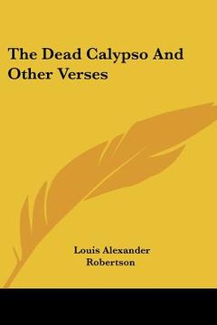 portada the dead calypso and other verses (in English)