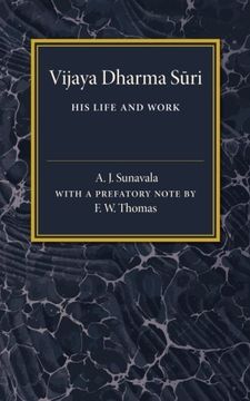 portada Vijaya Dharma Suri (en Inglés)