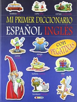 portada Mi Primer Diccionario Español-Inglés con Pegatina