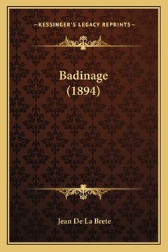 portada Badinage (1894) (in French)