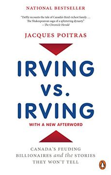 portada Irving vs. Irving: Canada's Feuding Billionaires and the Stories They Won't Tell (en Inglés)