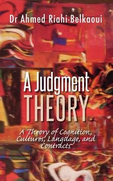 portada a judgment theory (en Inglés)