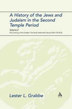 portada history of the jews and judaism in the second temple period, volume 2 (en Inglés)