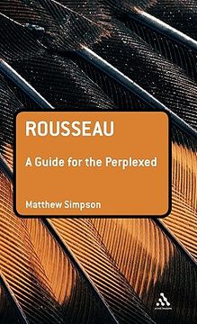 portada rousseau: a guide for the perplexed (en Inglés)