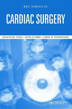 portada key topics in cardiac surgery (en Inglés)
