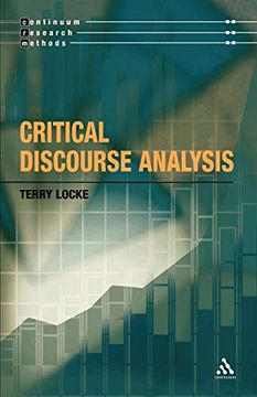 portada Critical Discourse Analysis (Continuum Research Methods Series) (en Inglés)