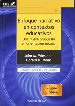portada Enfoque Narrativo en Contextos Educativos: Una Nueva Propuesta en Orientación Escolar (in Spanish)